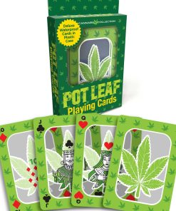 Pot Leaf Waterproof Adult Playing Cards