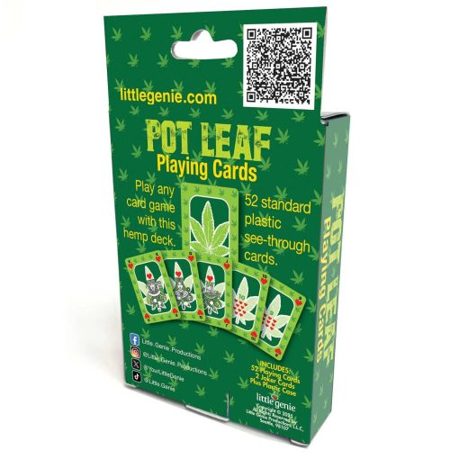 Pot Leaf Waterproof Adult Playing Cards - Image 3