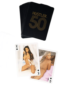 Hustler 50 YEARS Full Nude Playing Cards