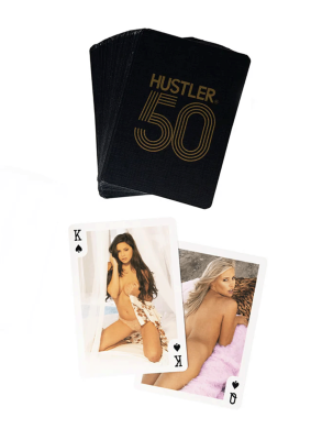 Hustler 50 YEARS Full Nude Playing Cards