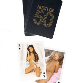 Hustler 50 YEARS Full Nude Playing Cards