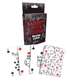 Naughty Stick Figures Adult Playing Cards