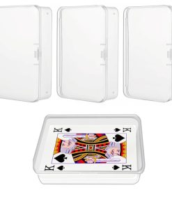Plastic Card Storage Cases (Set of 3)