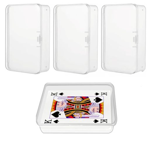 Plastic Card Storage Cases (Set of 3)