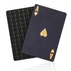 Luxury Black Waterproof Playing Cards